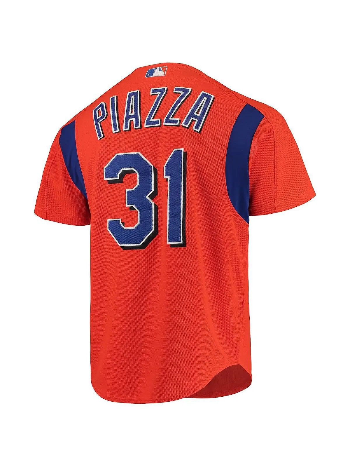 Мужская майка piazza orange new york mets cooperstown collection mesh batting practice jersey — изображение 3 из 3, оранжевый