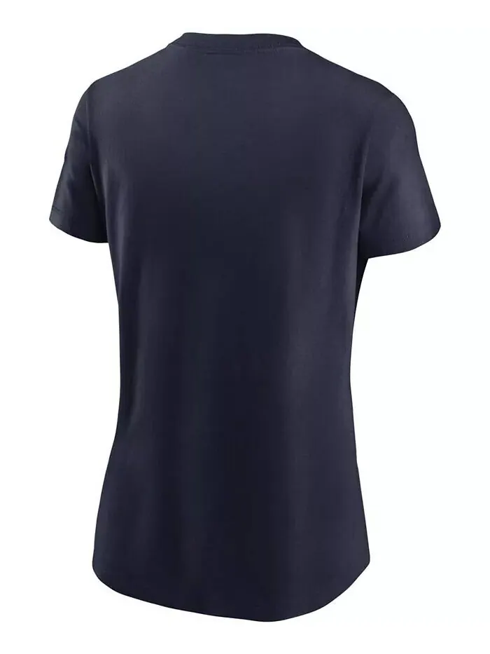 Женская темно-синяя футболка с логотипом Tennessee Titans Essential Nike — изображение 2 из 3