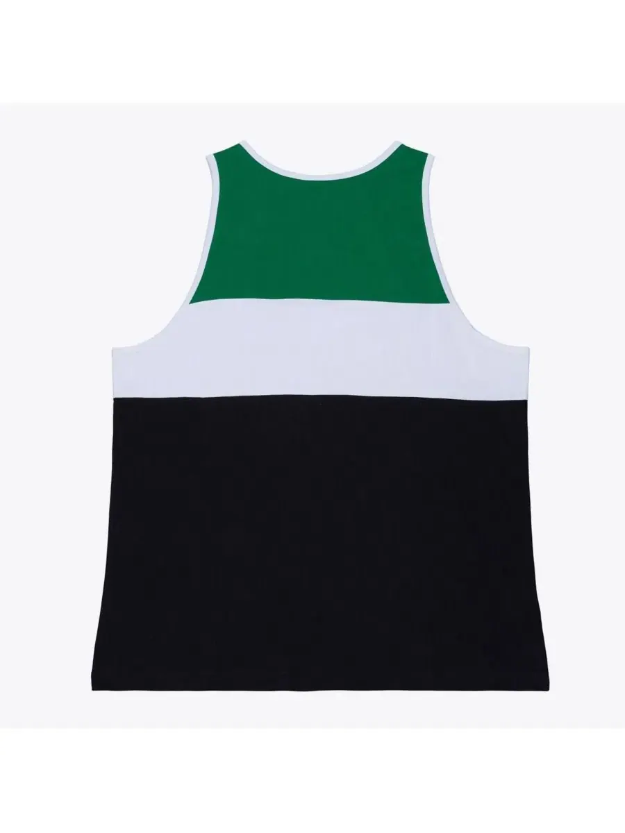 Мужская черная/зеленая майка с логотипом команды Philadelphia Eagles Mitchell & Ness — изображение 2 из 5, черный зеленый