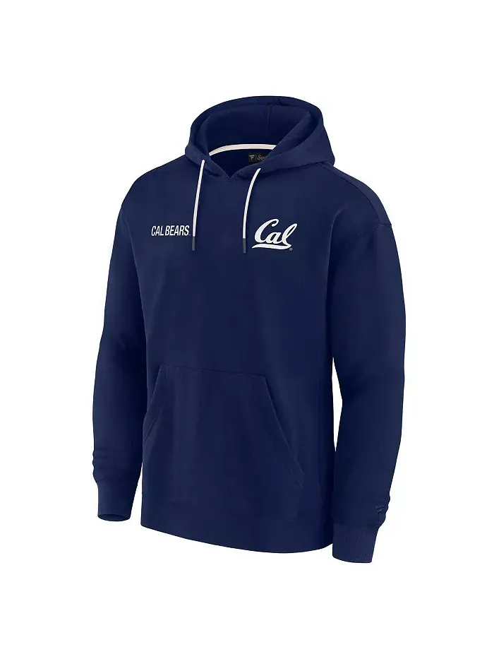 Мужской и женский уютный флисовый худи Navy Cal Bears Fanatics Signature — изображение 2 из 3