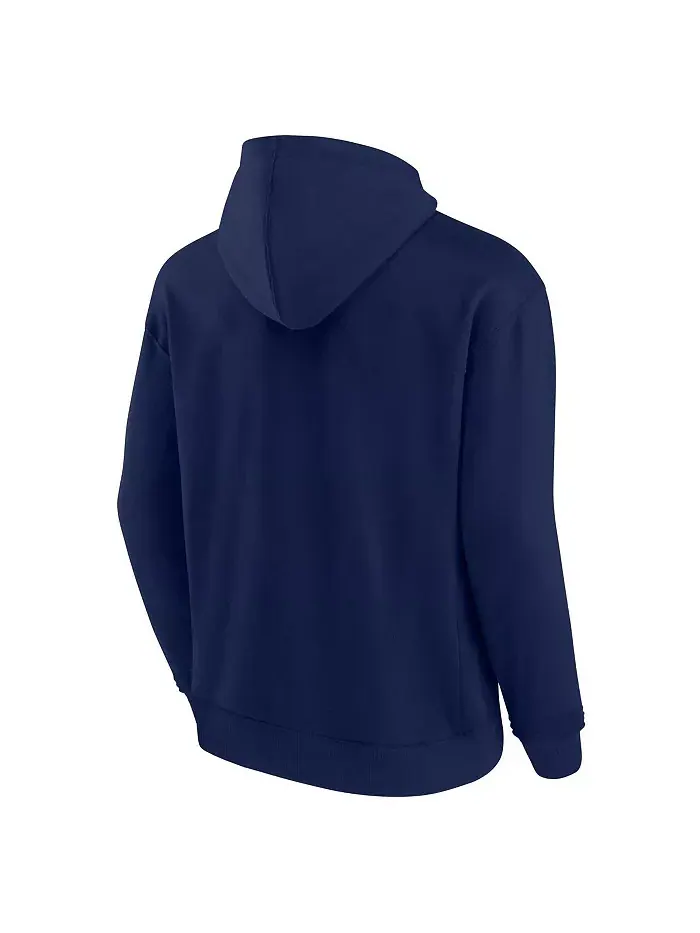 Мужской и женский уютный флисовый худи Navy Cal Bears Fanatics Signature — изображение 3 из 3