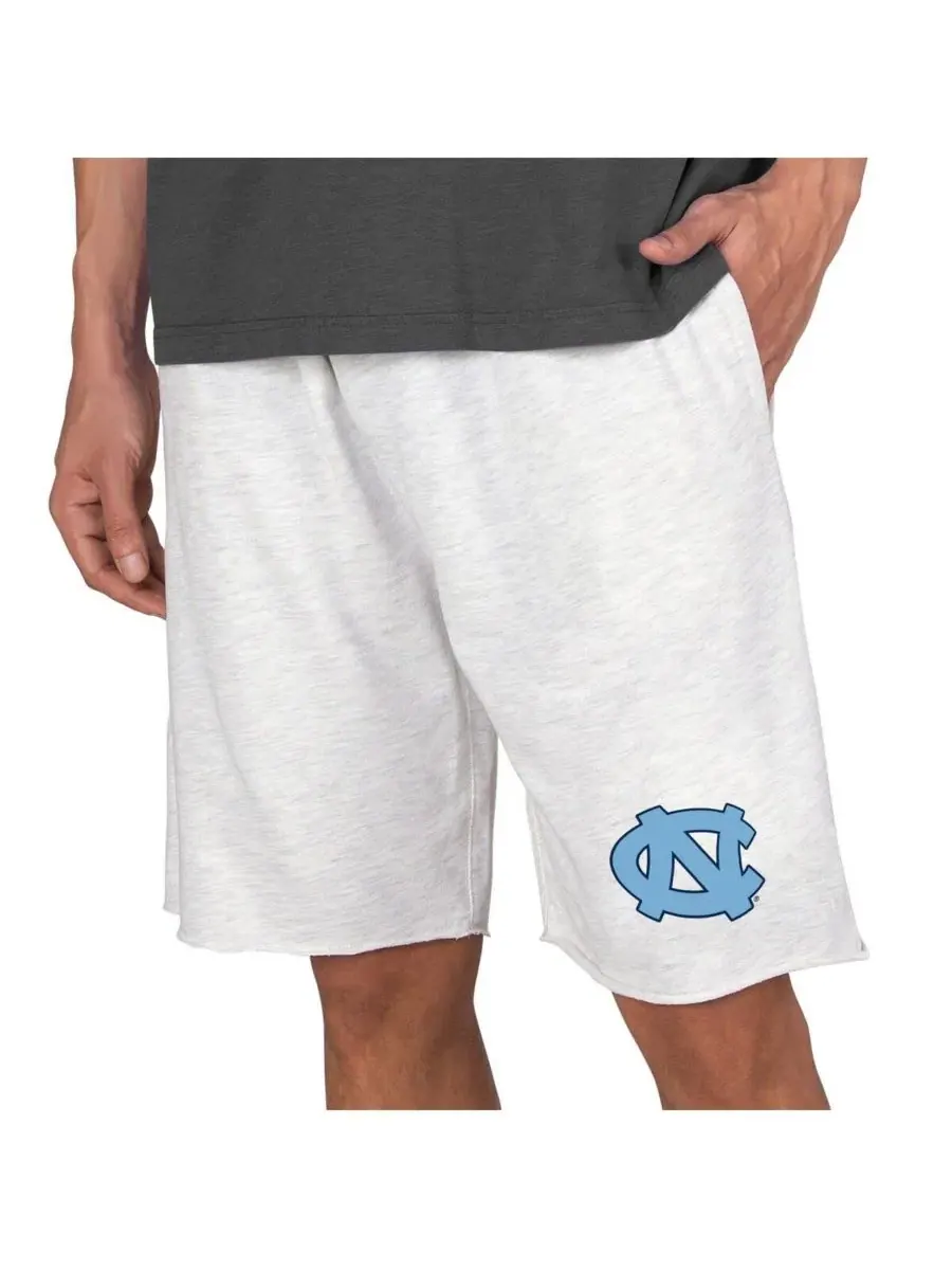 Мужские шорты цвета овсянки North Carolina Tar Heels Mainstream Tri-Blend Concepts Sport, овсяный — изображение 1 из 1