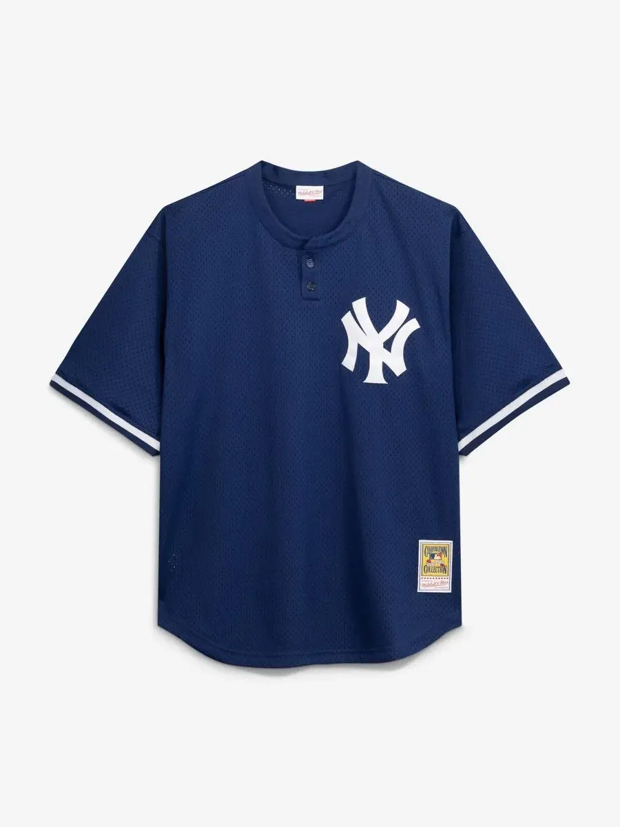 Мужская бейсбольная джерси Mitchell & Ness Don Mattingly Cooperstown Collection Mesh Batting — изображение 2 из 3