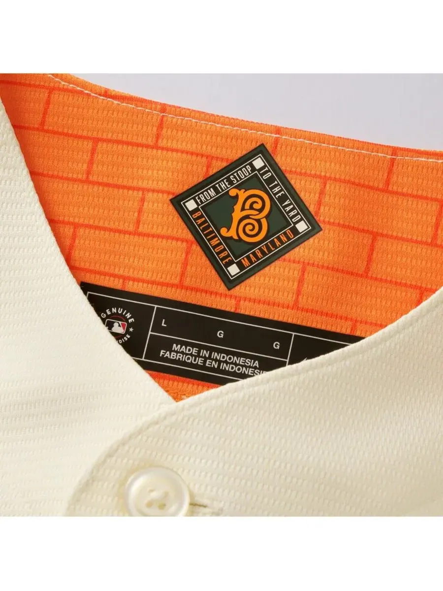 Джерси с коротким рукавом Pete Alonso Natural Baltimore Orioles 2026 City Connect Stadium Nike — изображение 5 из 7