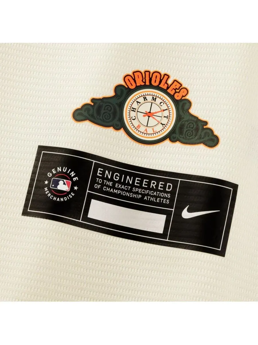 Джерси с коротким рукавом Pete Alonso Natural Baltimore Orioles 2026 City Connect Stadium Nike — изображение 7 из 7