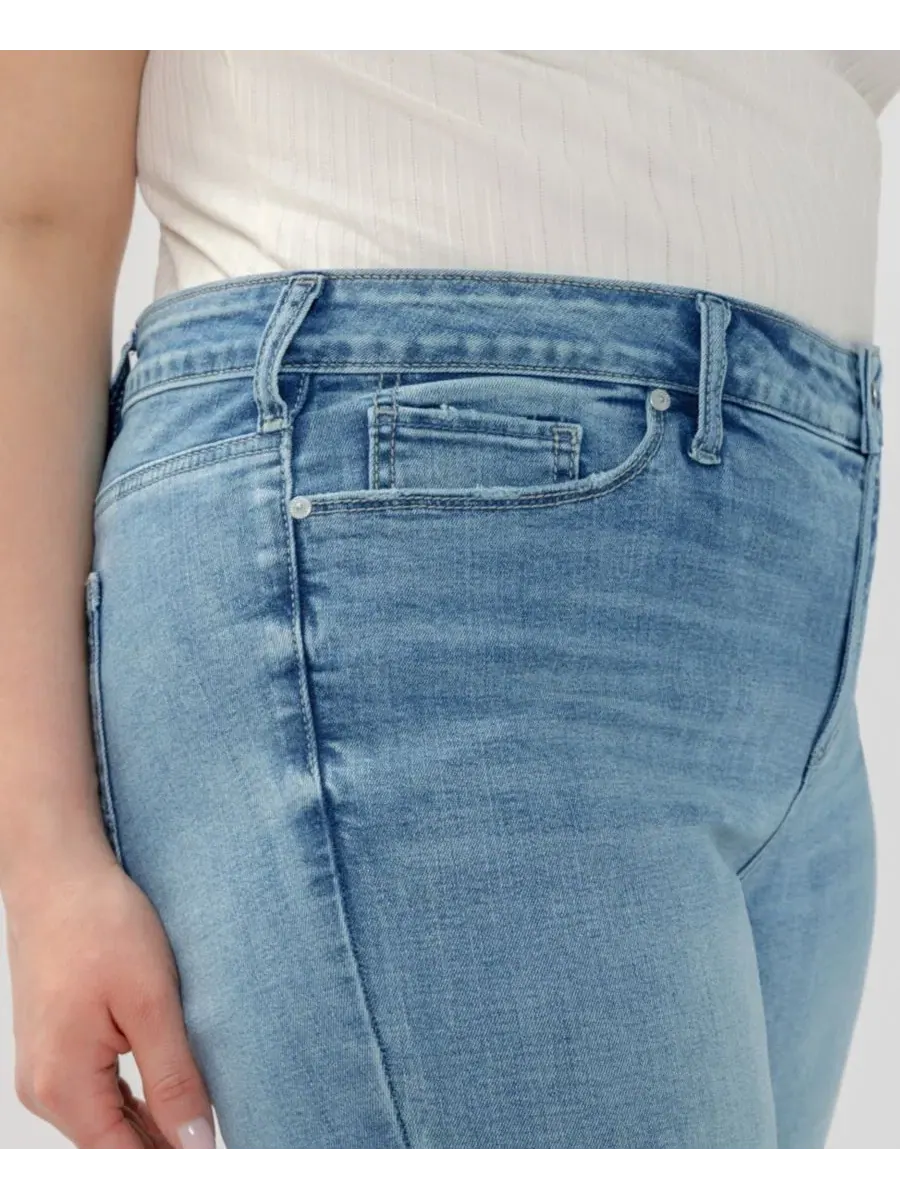 Джинсы клеш с завышенной талией Elyse Plus Size Silver Jeans Co., Backstage — изображение 8 из 8