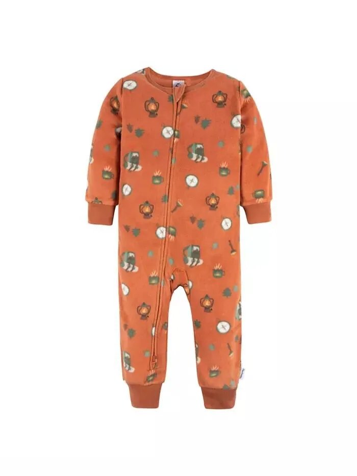 Флисовые пижамы без ног для мальчиков, 3 шт Gerber — изображение 2 из 8