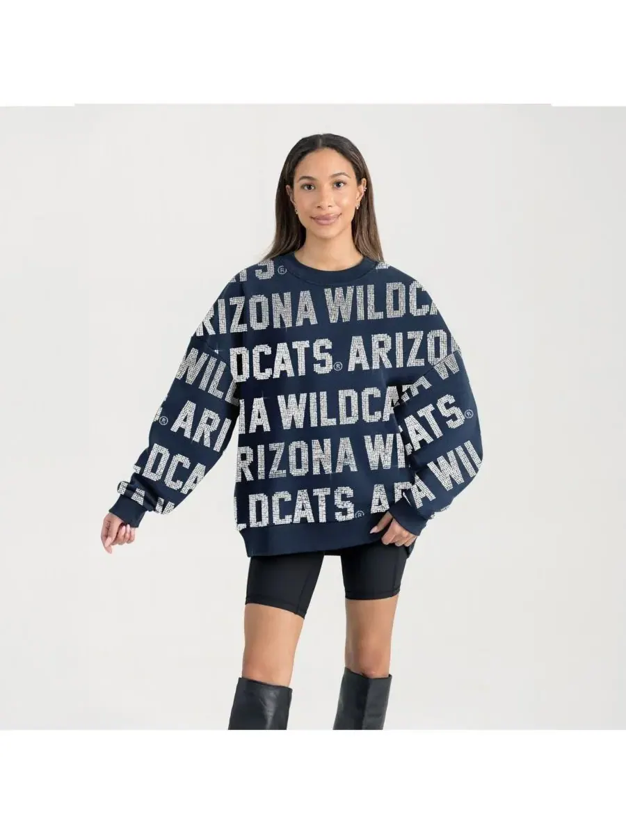 Gameday Couture Женская темно-синяя толстовка Arizona Wildcats Hype Era — изображение 1 из 5, темно-синий