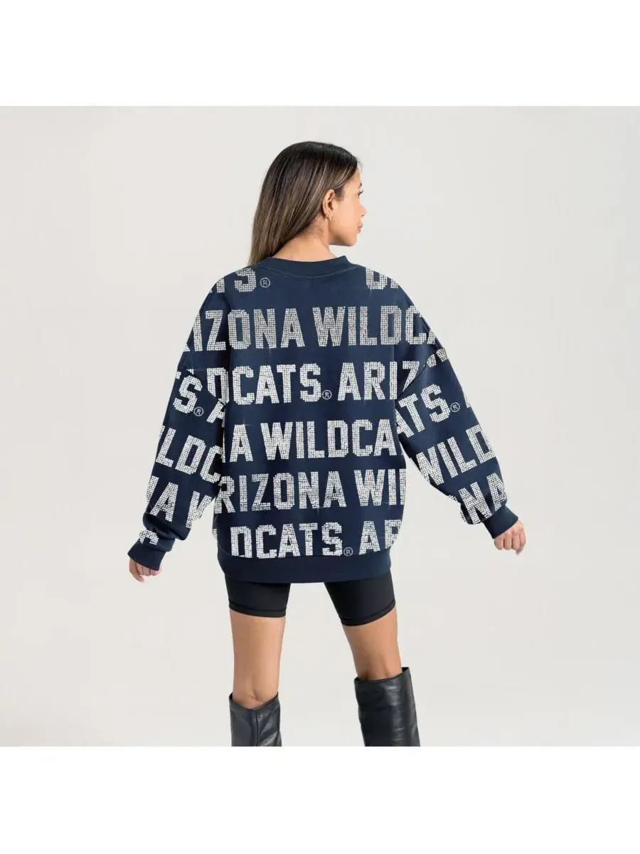 Gameday Couture Женская темно-синяя толстовка Arizona Wildcats Hype Era — изображение 2 из 5, темно-синий