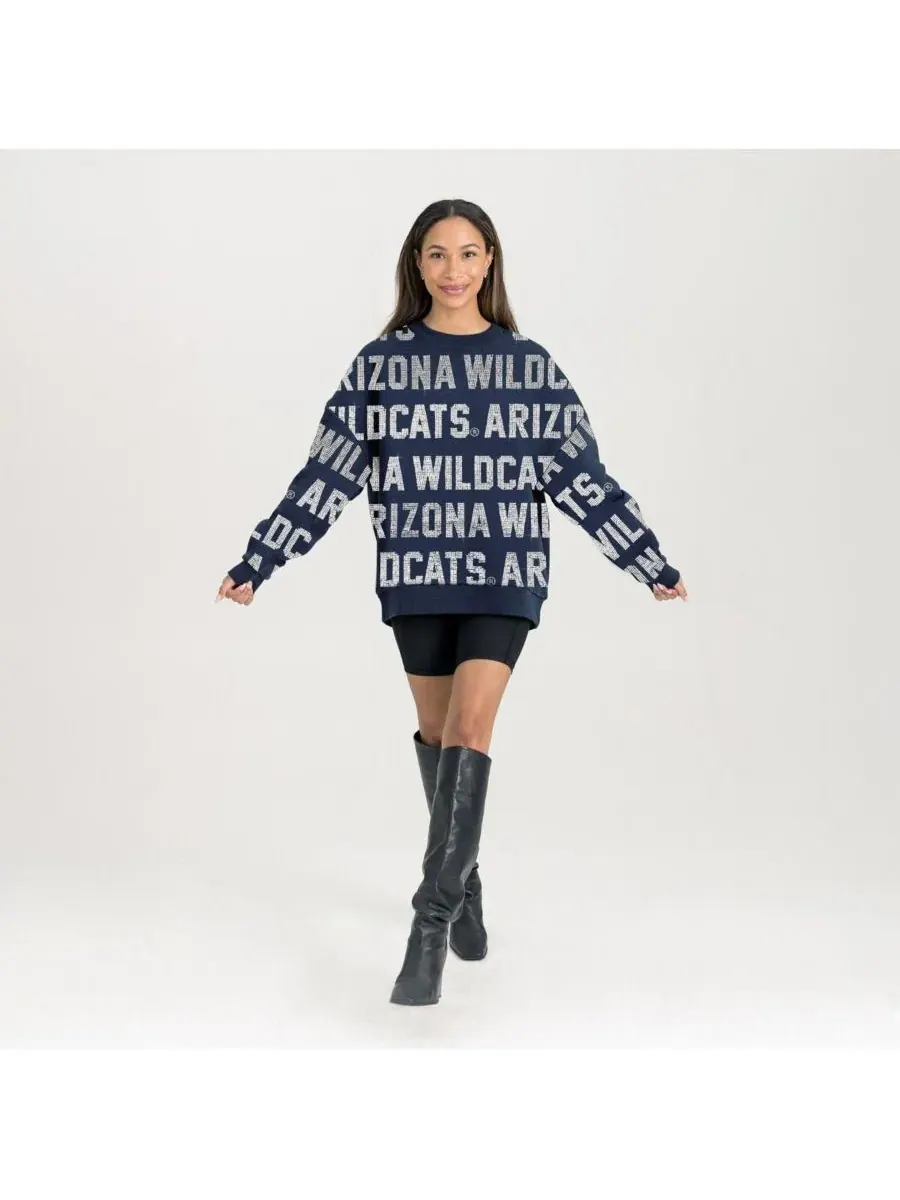 Gameday Couture Женская темно-синяя толстовка Arizona Wildcats Hype Era — изображение 3 из 5, темно-синий