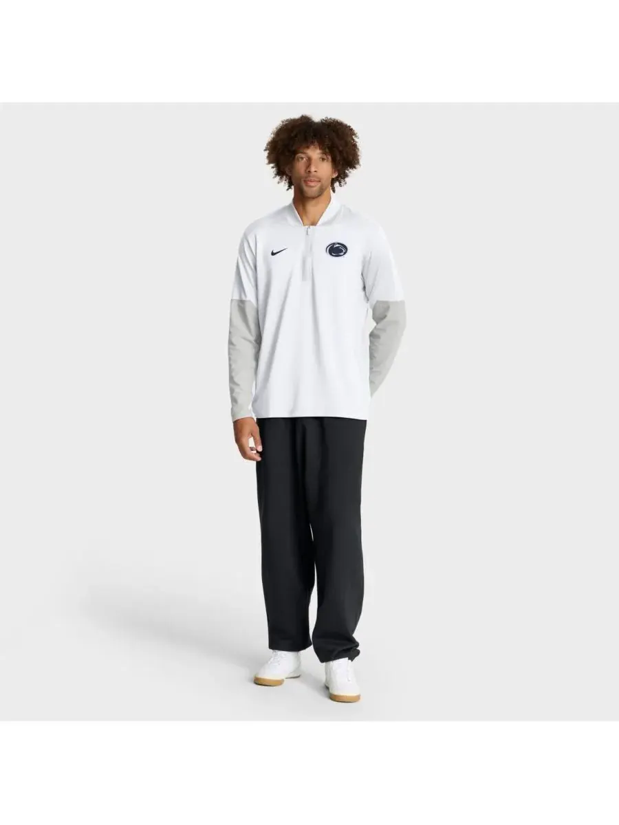 Nike Мужская белая толстовка с капюшоном Penn State Nittany Lions One Goal Performance с — изображение 3 из 5, белый
