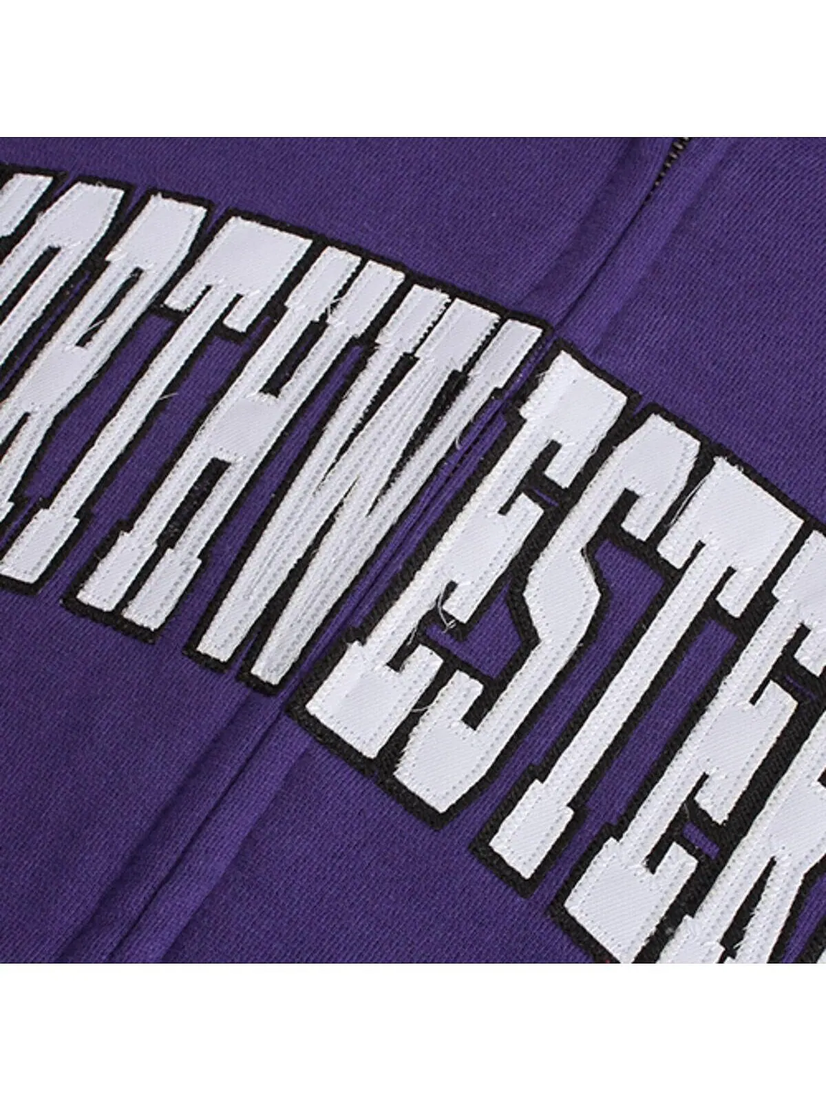 Женская фиолетовая толстовка с молнией во всю длину Northwestern Wildcats с арочным именем Colosseum — изображение 2 из 3