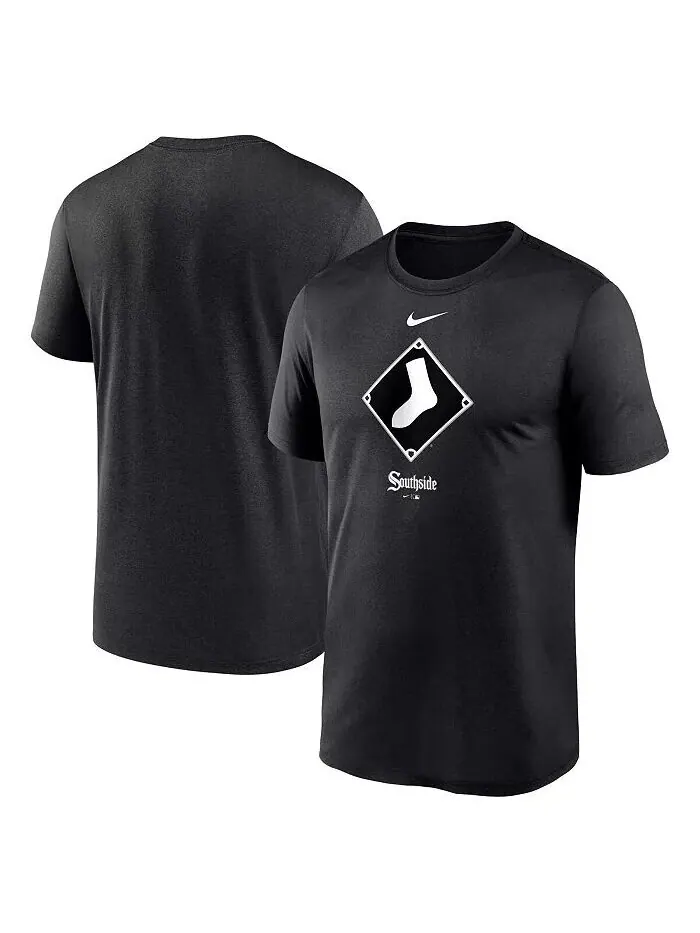Футболка мужская черная Chicago White Sox City Connect с логотипом Nike — изображение 1 из 3