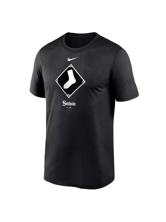 Футболка мужская черная Chicago White Sox City Connect с логотипом Nike — изображение 3 из 3