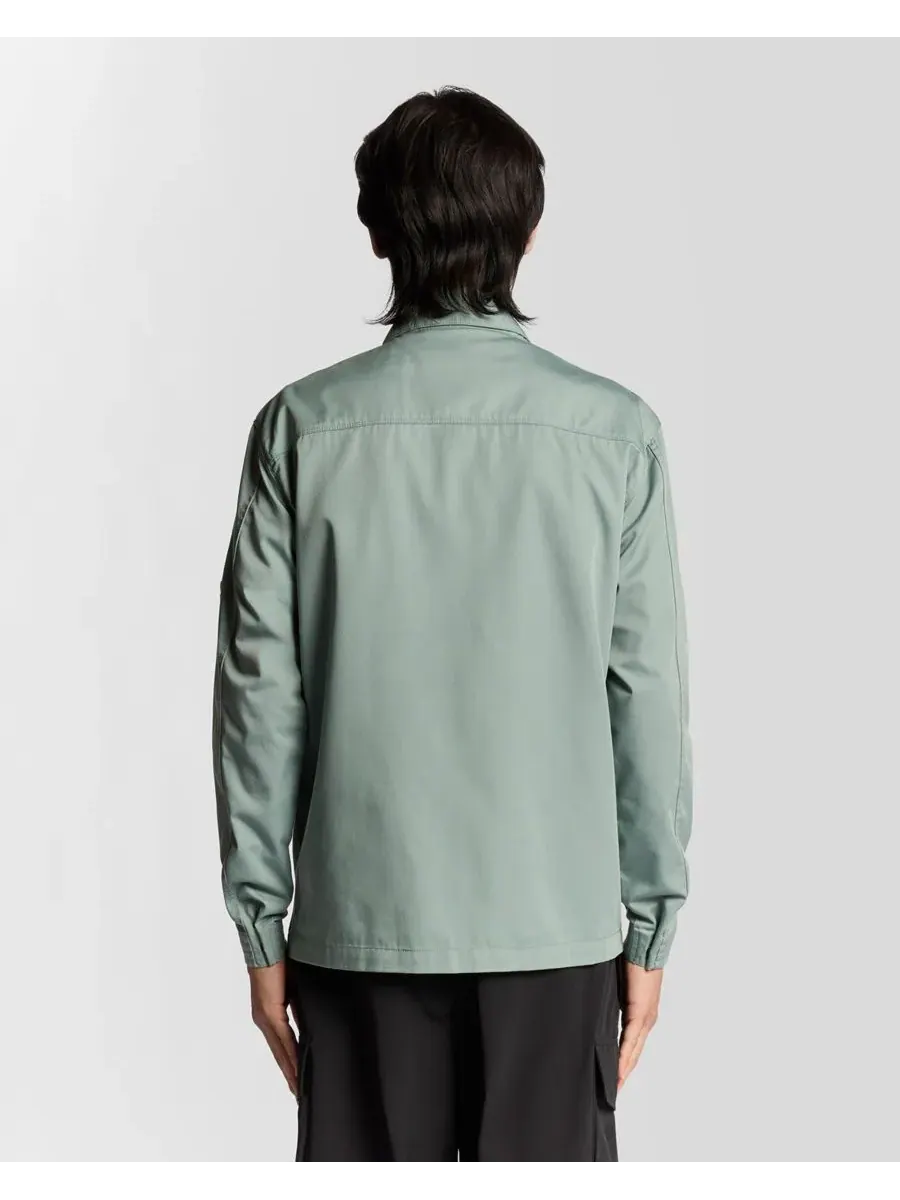 Мужская рубашка с длинными рукавами и множеством карманов Lyle & Scott, Cold Mint — изображение 5 из 8