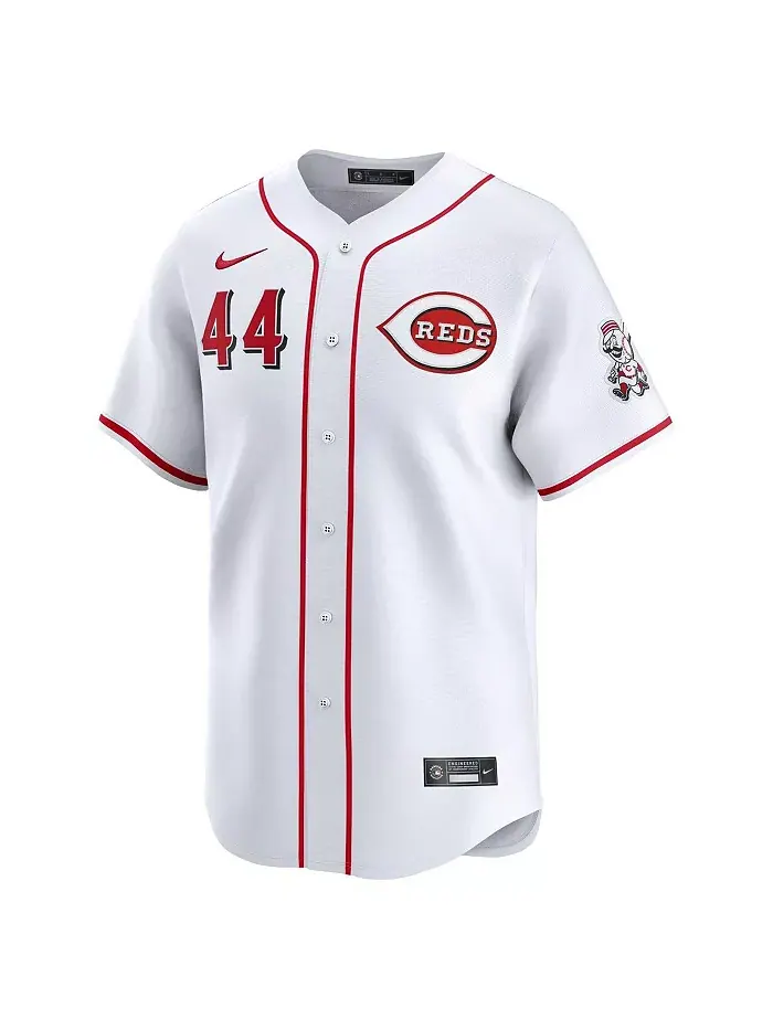 Мужская белая домашняя лимитированная джерси игрока Elly De La Cruz Cincinnati Reds Nike — изображение 3 из 3