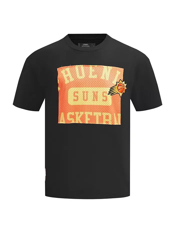 Мужская черная футболка Phoenix Suns Made To Play с рукавом дроп Pro Standard — изображение 2 из 4