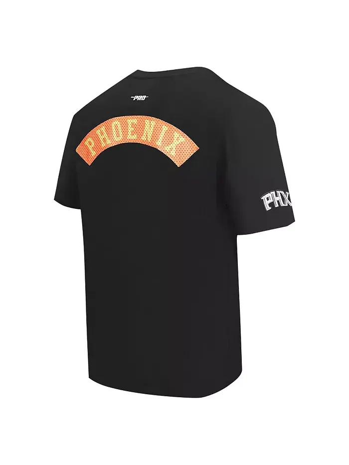 Мужская черная футболка Phoenix Suns Made To Play с рукавом дроп Pro Standard — изображение 3 из 4