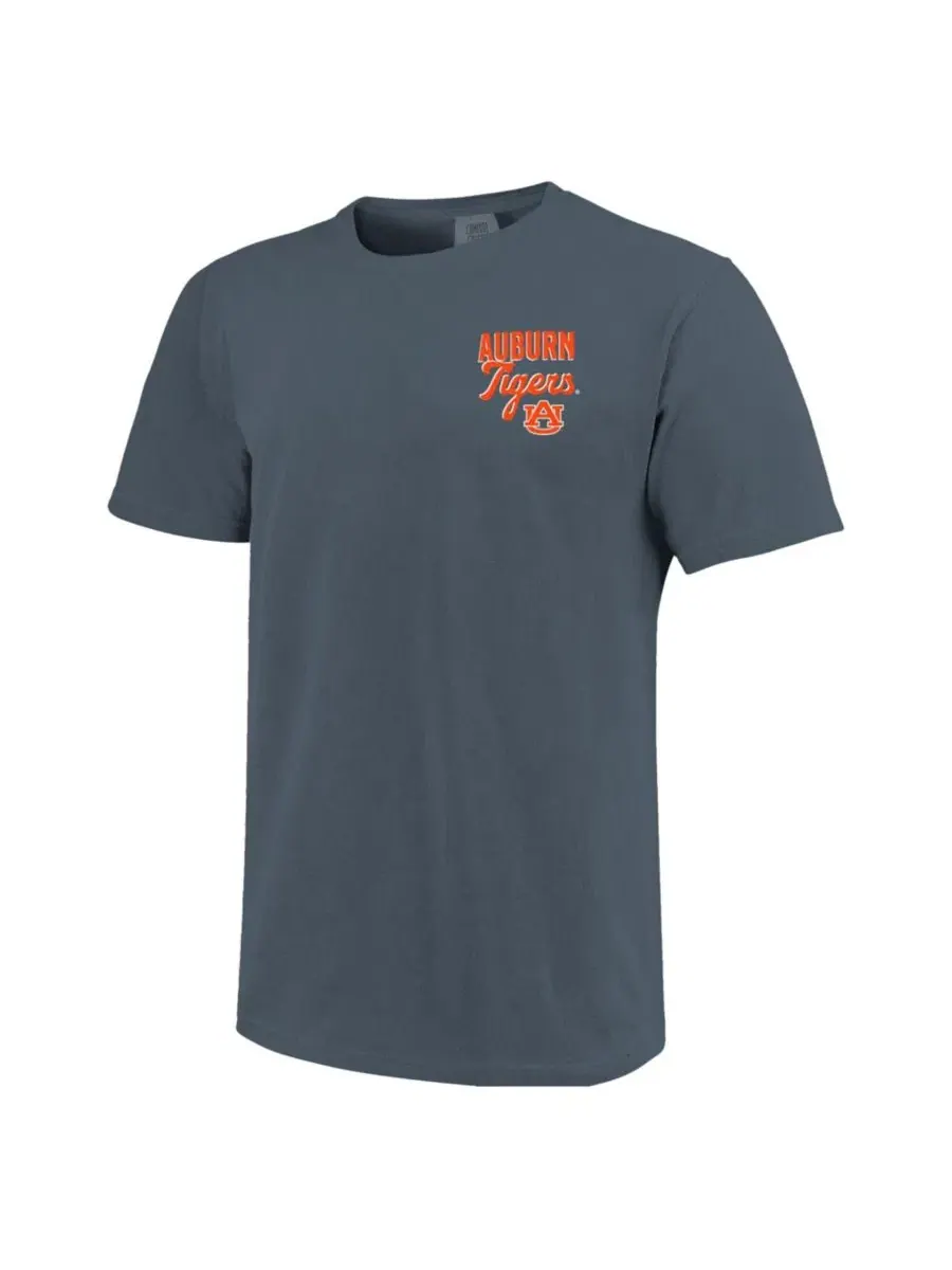 Футболка с принтом Auburn Tigers America's Team Image One — изображение 3 из 3, темно-синий