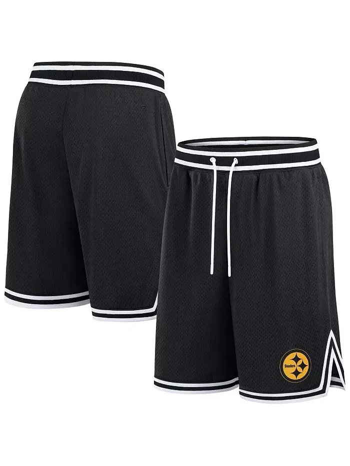 Мужские шорты Pittsburgh Steelers Elements Future Ground черные Fanatics — изображение 1 из 3