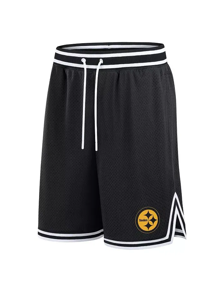 Мужские шорты Pittsburgh Steelers Elements Future Ground черные Fanatics — изображение 3 из 3