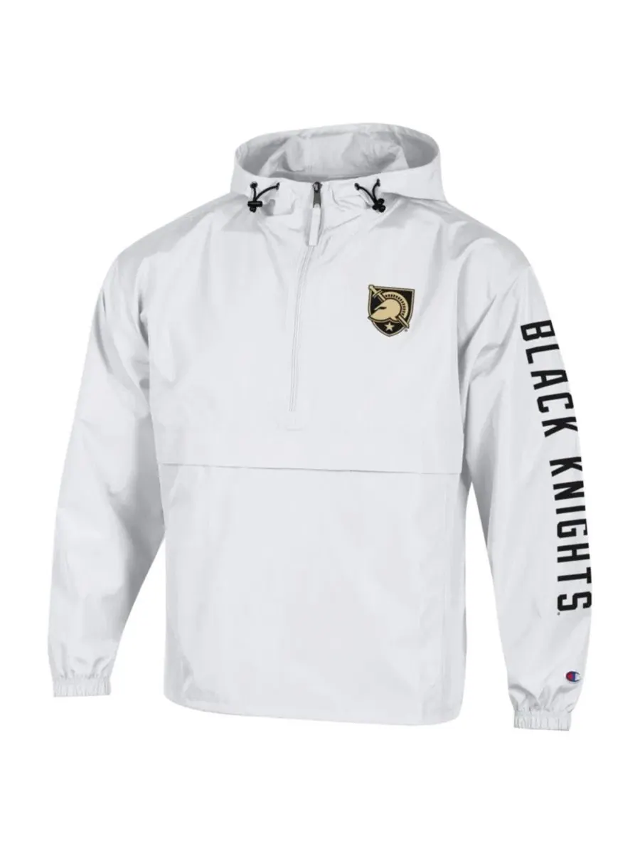 Ветрозащитная куртка-худи на молнии Champion Cloud Packable Half-Zip — изображение 2 из 3, белый