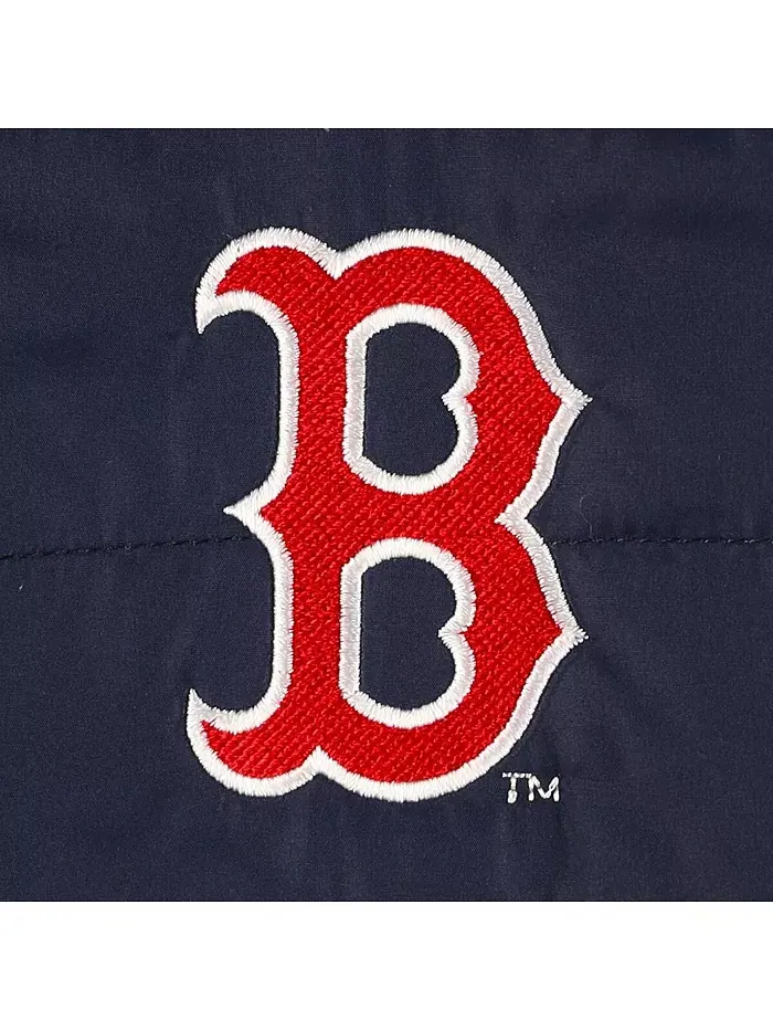 Мужская худи с молнией Heather Navy Boston Red Sox Explorer Dunbrooke — изображение 4 из 4