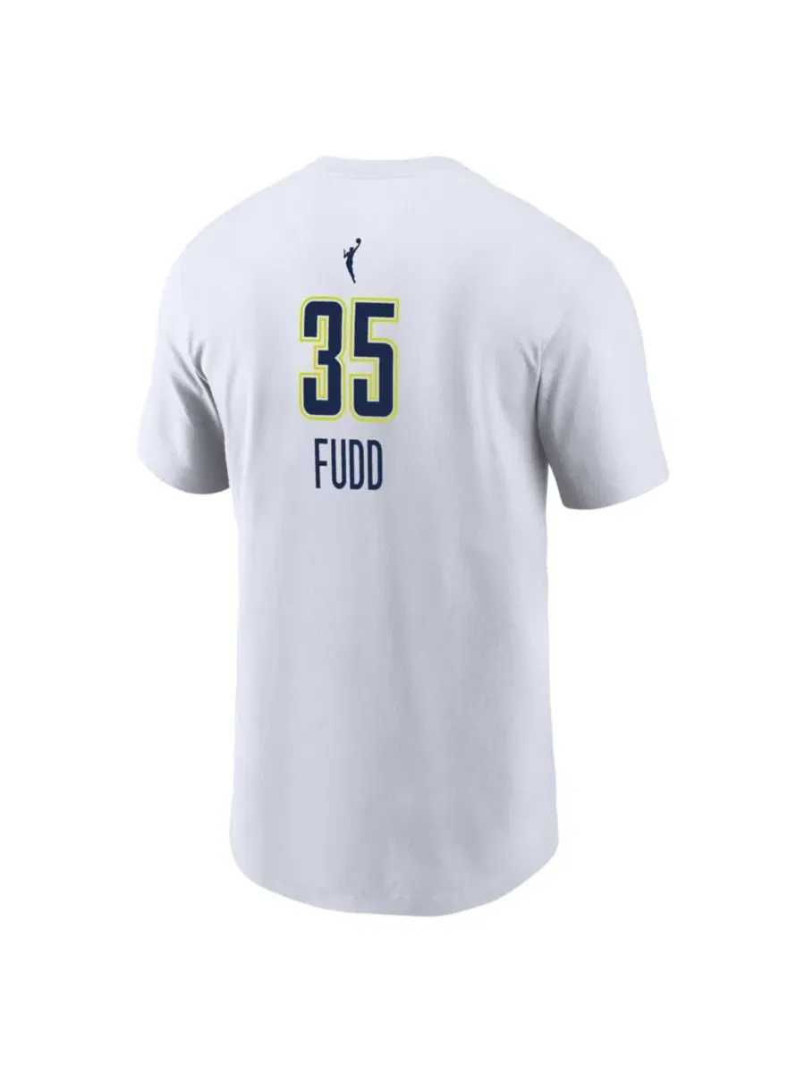 Футболка с принтом Azzi Fudd Dallas Wings Heroine Edition Nike — изображение 2 из 3, белый