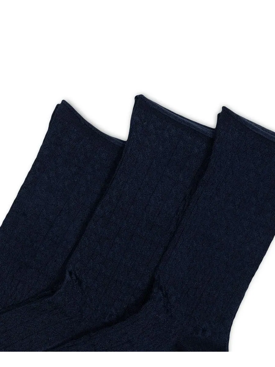 Набор из 3 пар носков для брюк с косами Polo Ralph Lauren, Cable Trouser — изображение 3 из 3