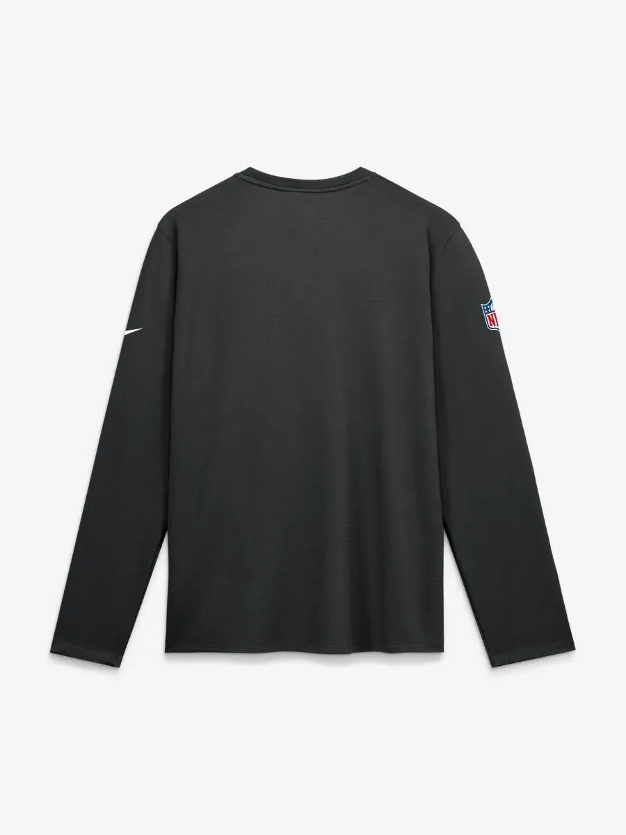 Лонгслив с длинным рукавом Nike — изображение 2 из 2, черный