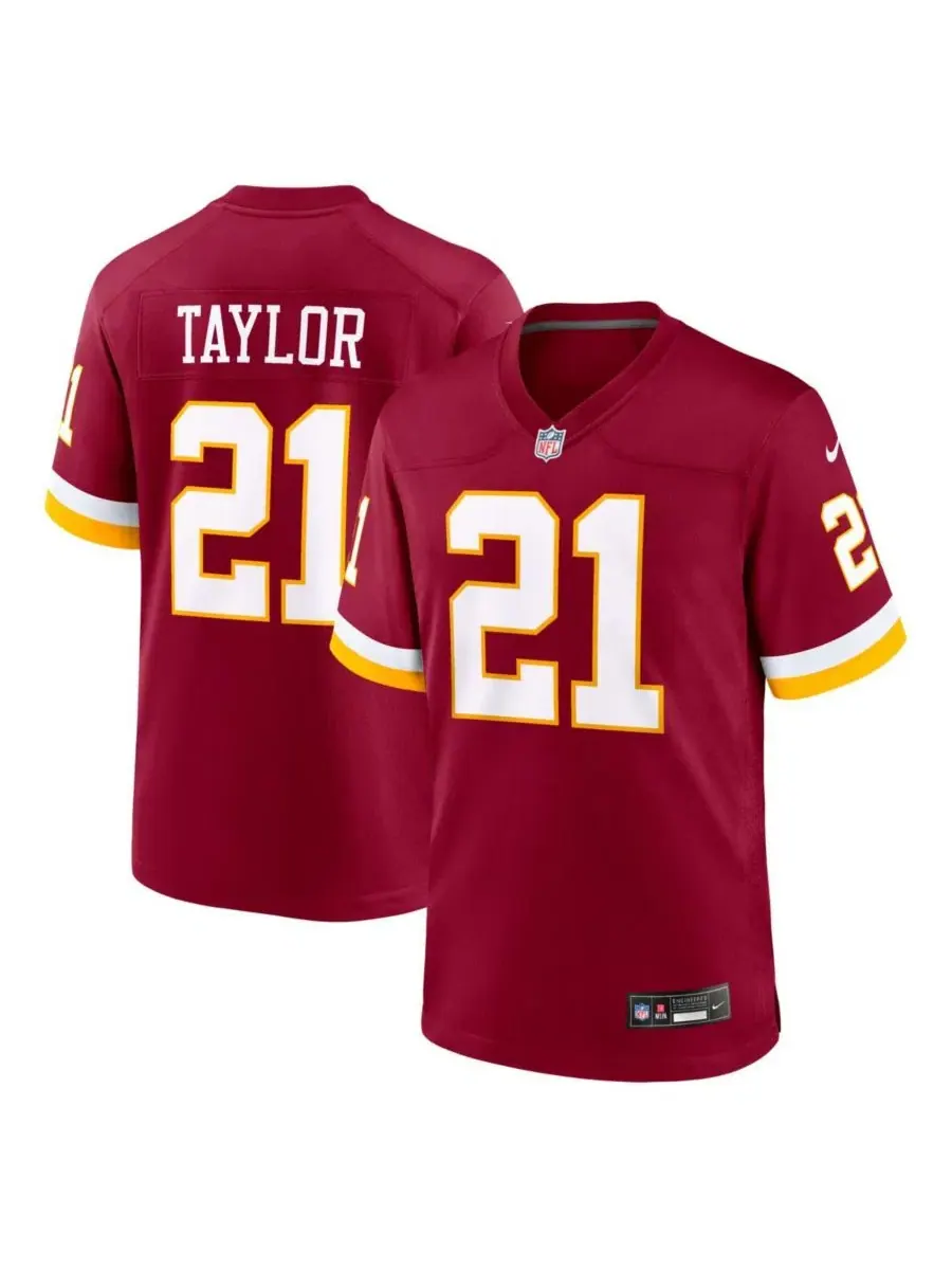 Футболка Nike Sean Taylor Burgundy Washington Commanders Retired Player Game Jersey — изображение 1 из 5, бордовый