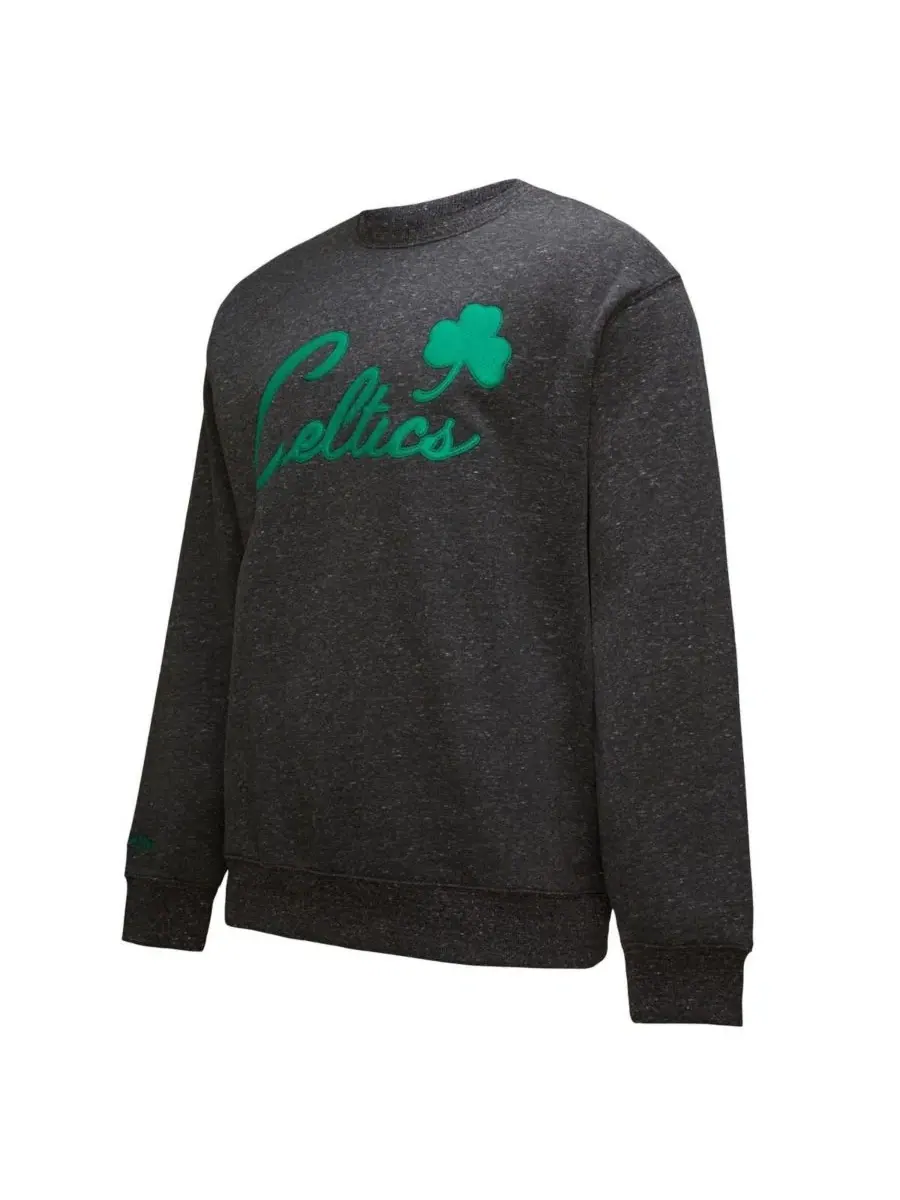 Свитшот с вышивкой Snow Washed Long Sleeve Mitchell & Ness — изображение 2 из 5, черный