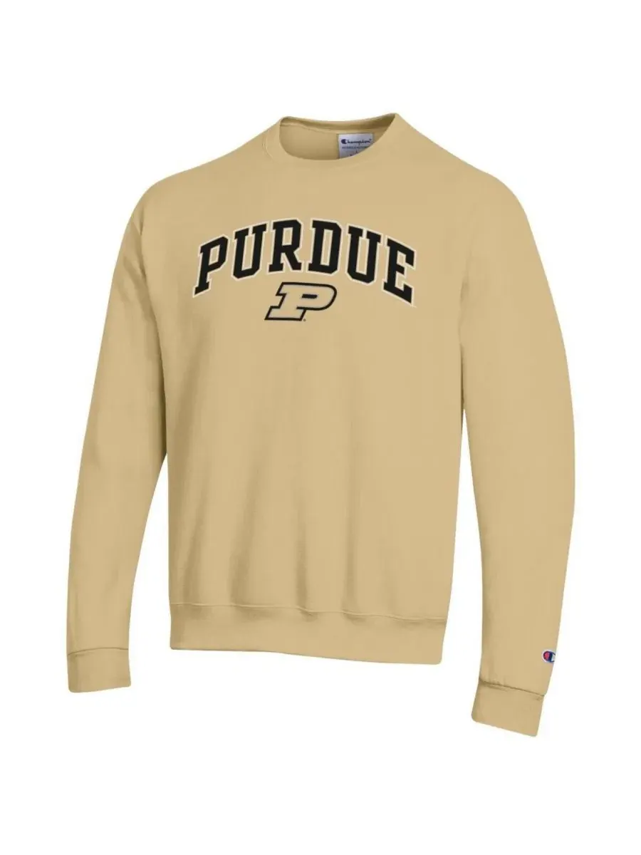 Свитшот с принтом Arch Over Logo Purdue Boilermakers Champion — изображение 2 из 3, золото