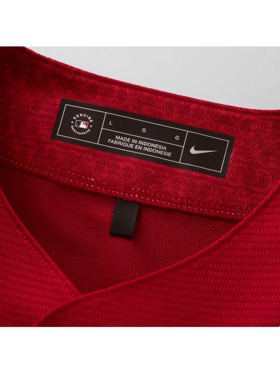 Джерси с коротким рукавом Joc Pederson Red Texas Rangers 2026 City Connect Stadium Nike — изображение 4 из 7, красный