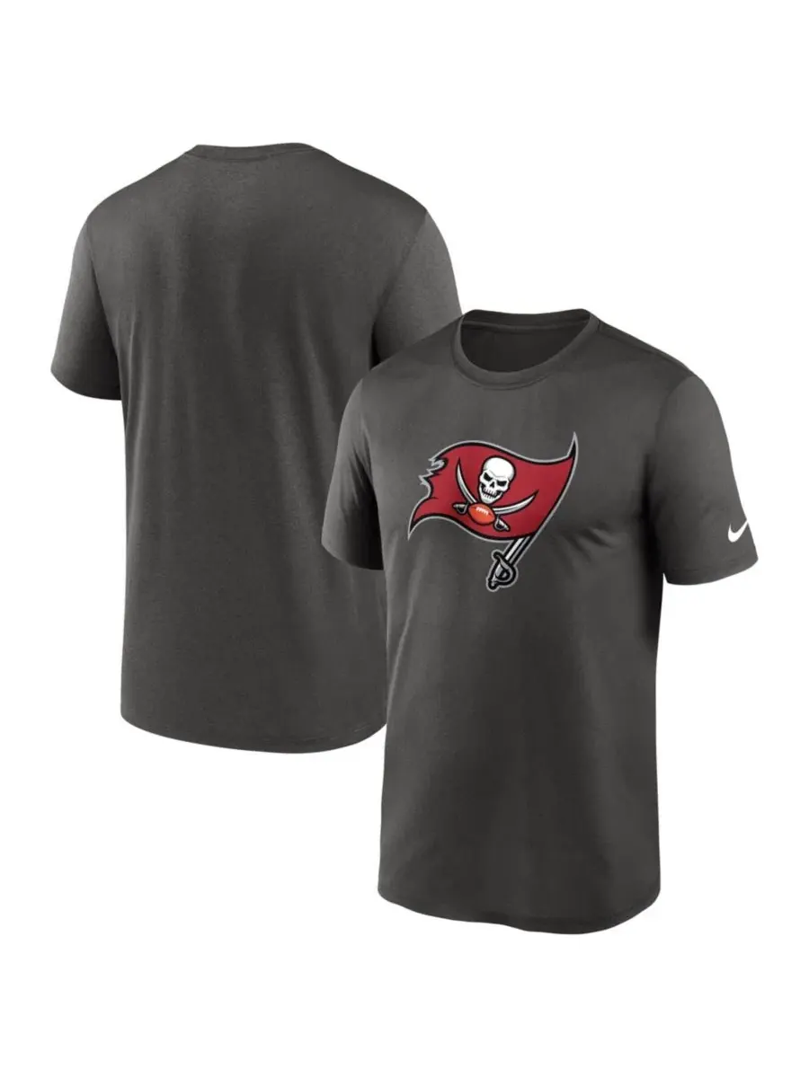 Футболка с принтом Primetime Legend Dri-FIT Nike — изображение 1 из 3, серебристый