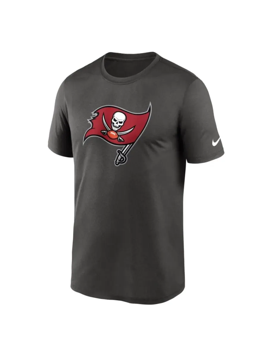 Футболка с принтом Primetime Legend Dri-FIT Nike — изображение 2 из 3, серебристый