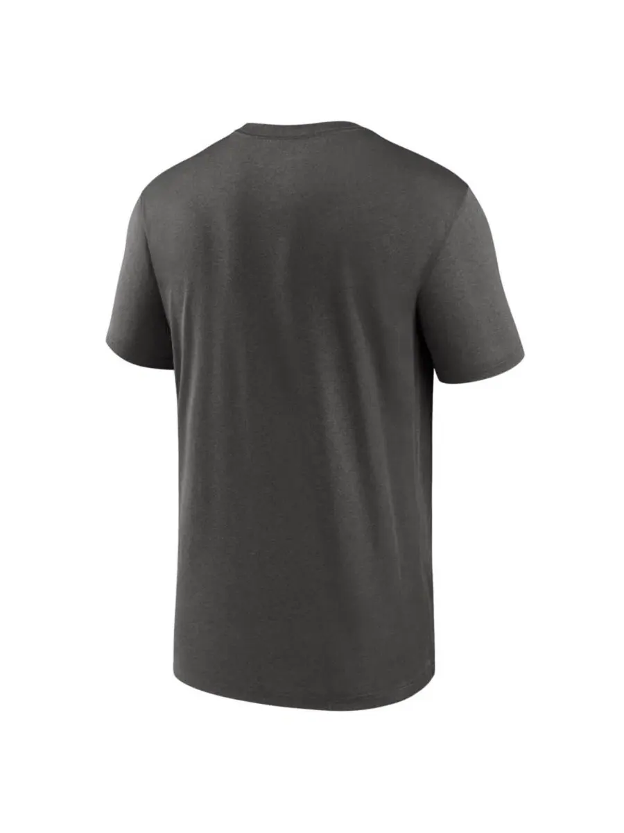Футболка с принтом Primetime Legend Dri-FIT Nike — изображение 3 из 3, серебристый