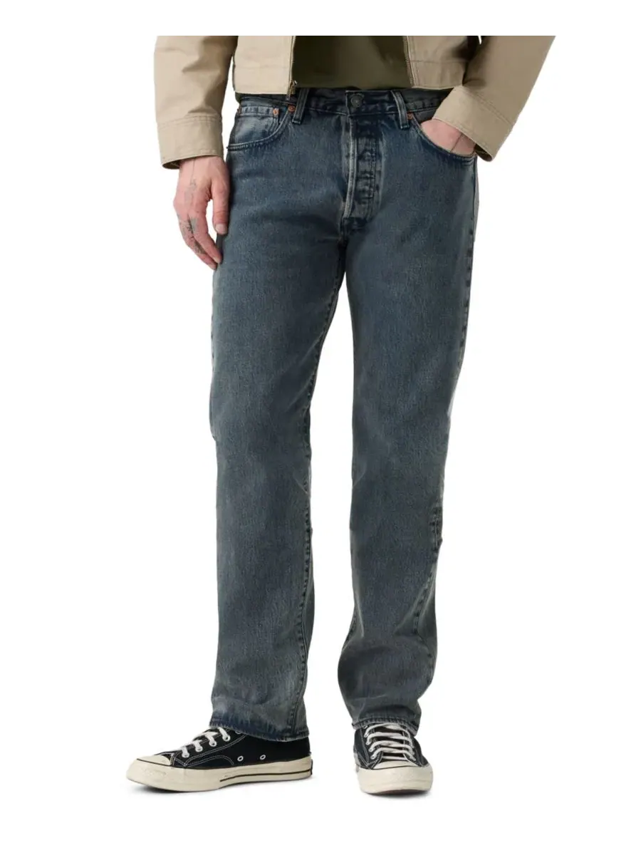Джинсы классические прямые 501 Regular-Fit с пуговичной застежкой Levi's, Late Night Dinner — изображение 1 из 5