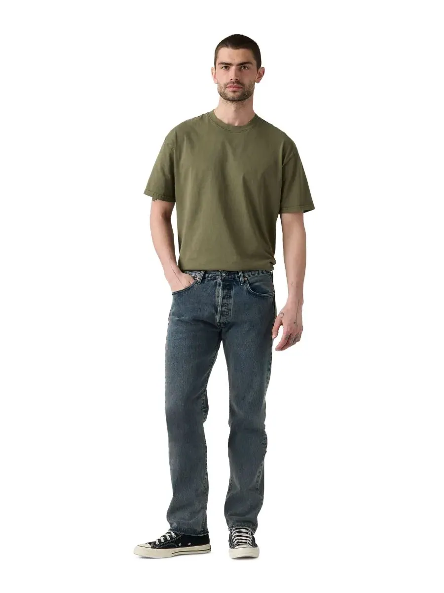 Джинсы классические прямые 501 Regular-Fit с пуговичной застежкой Levi's, Late Night Dinner — изображение 3 из 5
