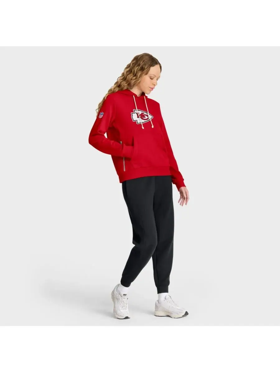 Nike Женская красная толстовка Kansas City Chiefs Sideline Standard Issue Initial Home Dri-FIT — изображение 3 из 4, красный