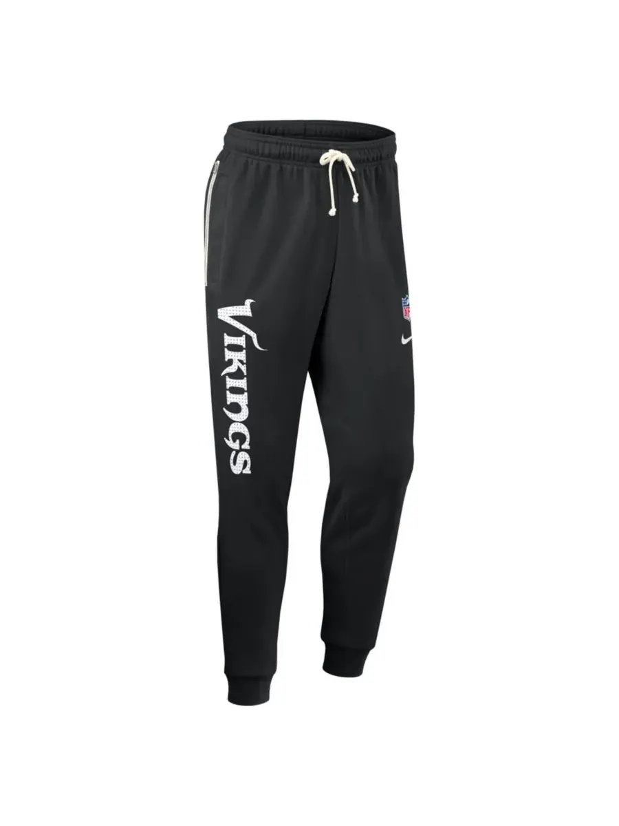 Nike Мужские черные брюки Minnesota Vikings Sideline Standard Issue Ground Game Dri-FIT Taper Pants — изображение 5 из 5