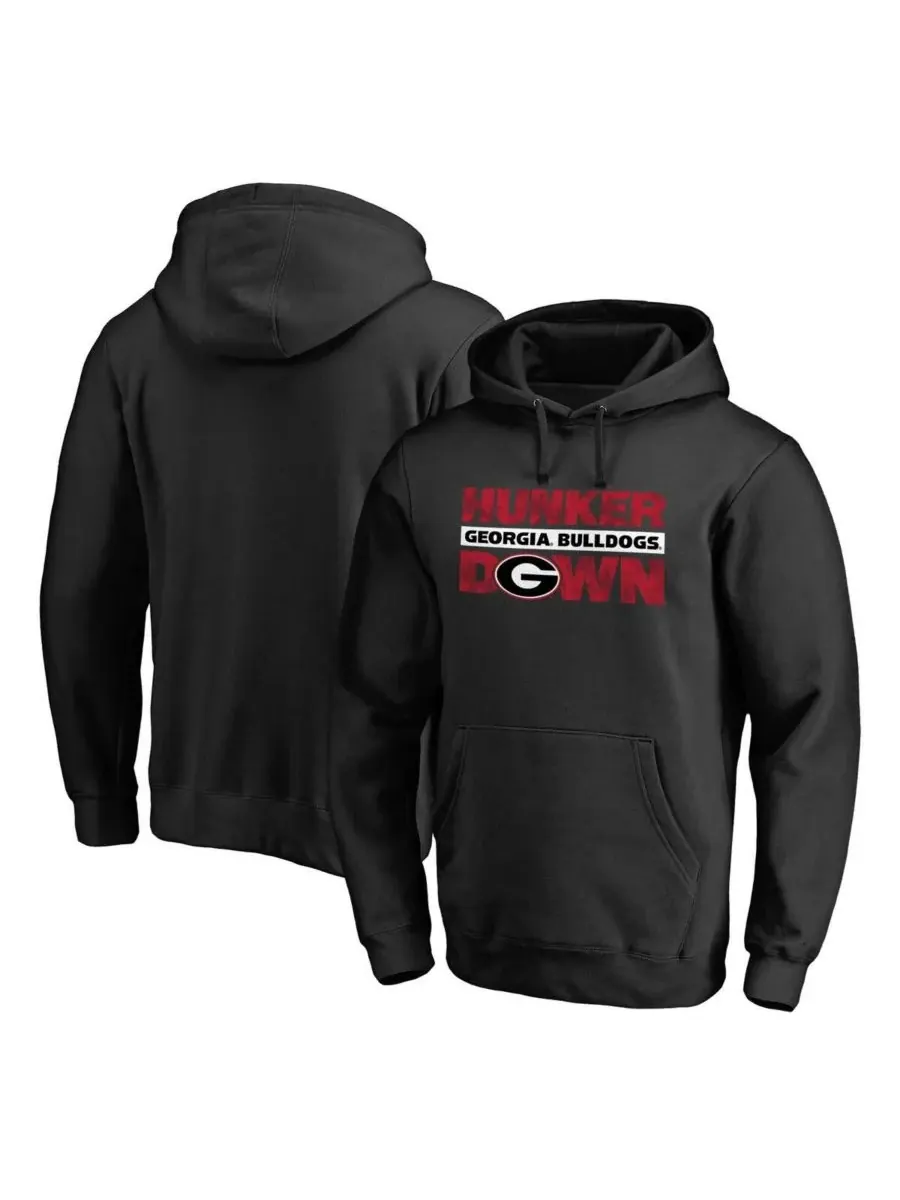 Fanatics Mto Label Мужская черная толстовка с капюшоном из коллекции Georgia Bulldogs Team Hometown — изображение 1 из 3