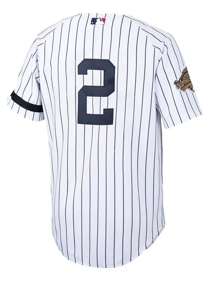 Мужское белое аутентичное домашнее джерси New York Yankees Cooperstown Collection 1996 года — изображение 3 из 3, белый