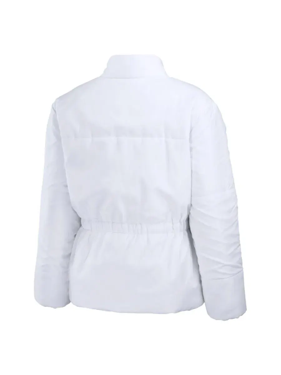 Женская куртка-пуховик с принтом, модель Packaway Full-Zip Puffer Jacket WEAR by Erin Andrews — изображение 5 из 5, белый