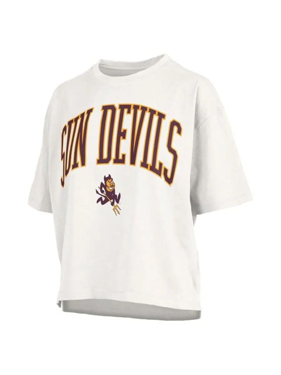 Футболка с принтом Nelson Arizona State Sun Devils Pressbox — изображение 2 из 3, белый