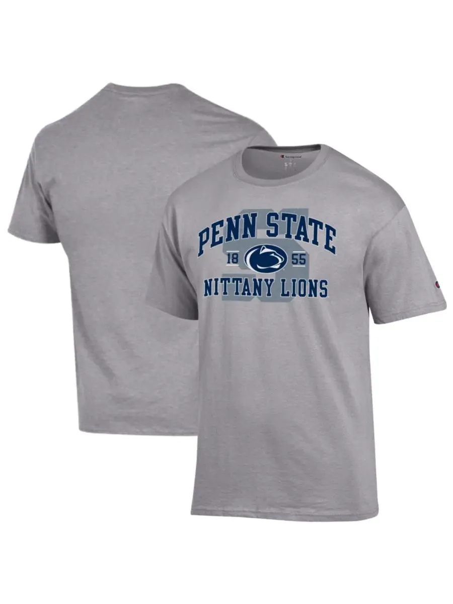 Футболка с длинным рукавом Penn State Nittany Lions Varsity Champion — изображение 1 из 3, серый
