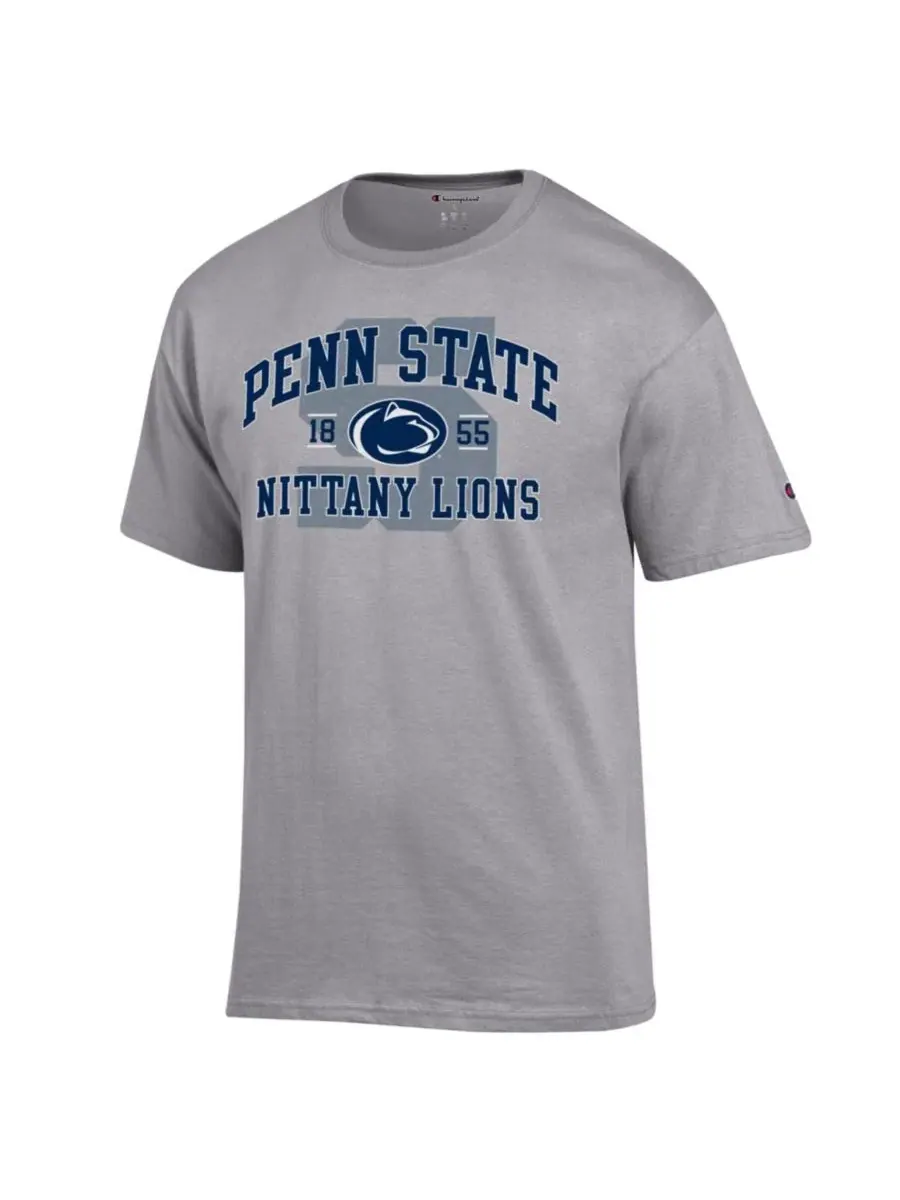 Футболка с длинным рукавом Penn State Nittany Lions Varsity Champion — изображение 3 из 3, серый