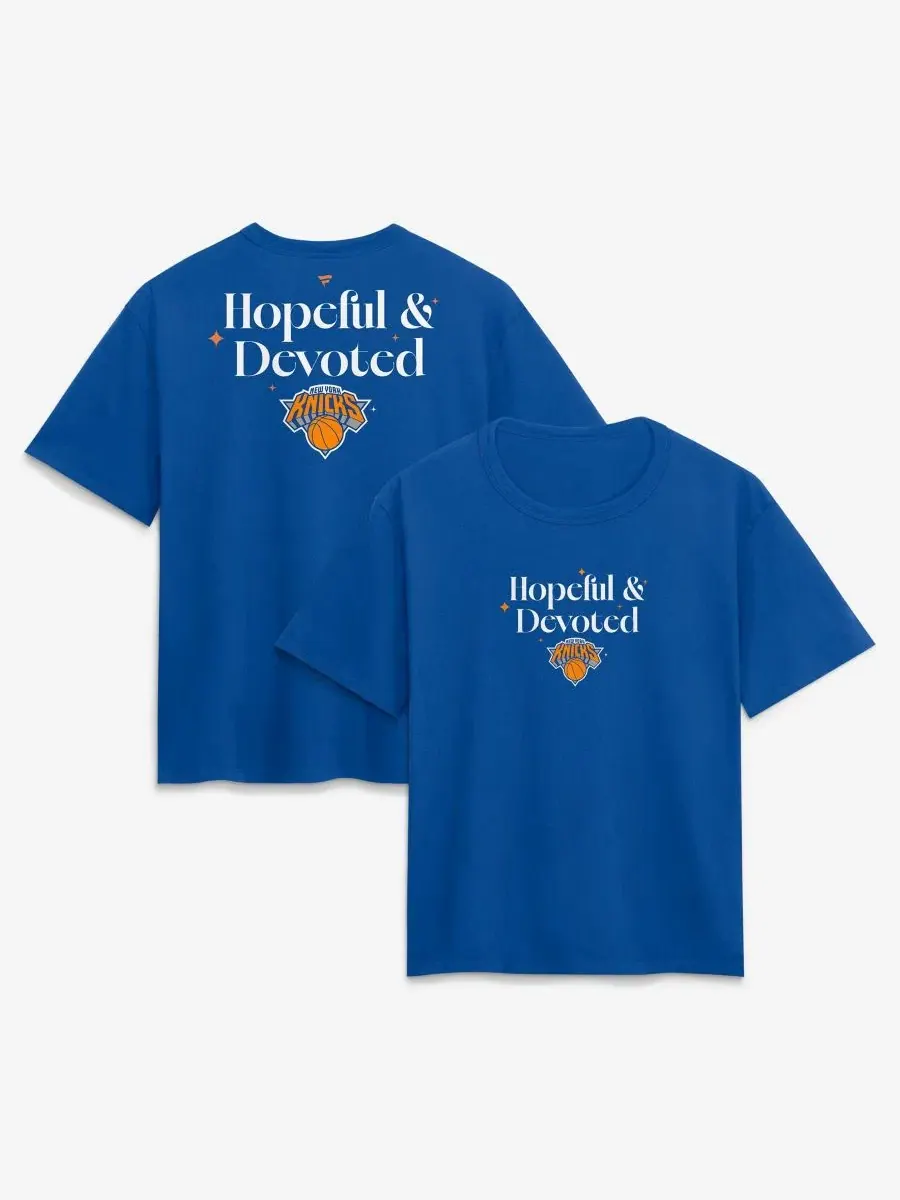 Футболка с принтом Hopeful Devoted Legacy Fanatics — изображение 1 из 3, синий