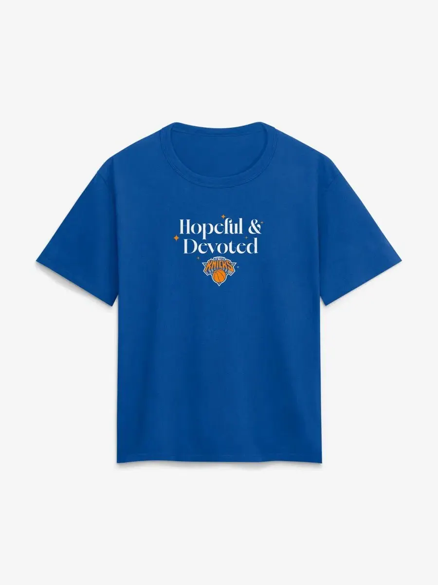 Футболка с принтом Hopeful Devoted Legacy Fanatics — изображение 2 из 3, синий