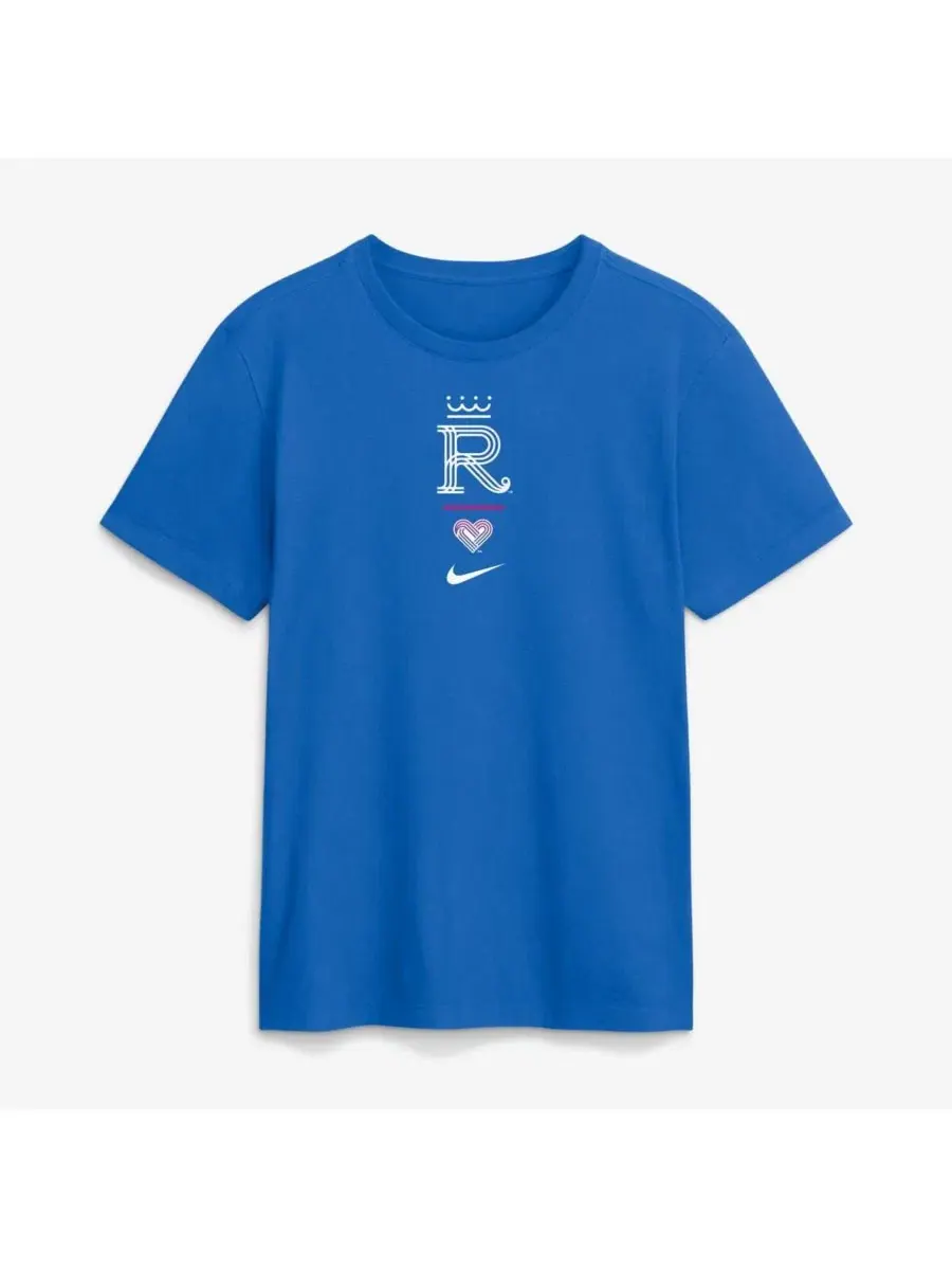 Футболка с коротким рукавом и принтом City Connect 2-Hit Nike — изображение 2 из 3, синий